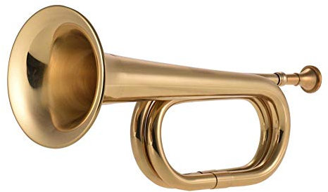 Ymxygz B Flat Bugle Call Trompete Kavallerie Horn Blechblasinstrument Mundstück Für Schulband