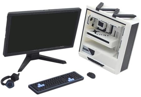 Colcolo Puppenhaus-Miniaturmöbel im Maßstab 1:12, Esports-Möbel, Geschenke, multifunktionale Gaming-Enthusiasten, Dekoration, Sammlerstück, Satz