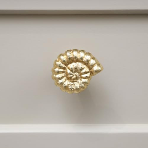 Melody Maison Gold Fossil Drawer Knob