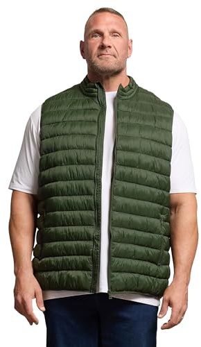 BadRhino Big & Tall Puffer Gilet - Men's - Plus Size Curve