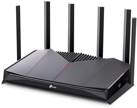 TP-Link Dual-Band BE6500 WiFi 7 Gaming Router Archer GE400 | 6-Stream 6.5 Gbps | 2 x 2.5G + 3 x 1G | Accelerazione del gioco, porta e pannello di gioco dedicati, illuminazione RGB | Easymesh