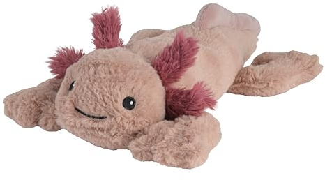 Warmies® Wärmekissen/Stofftier Minis Axolotl herausnehmbare Hirse Lavendelfüllung 20cm 280g (exklusives Warmies-Design für Greenlife Value)