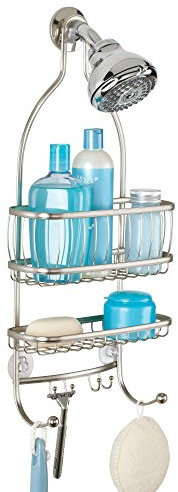 iDesign 61975EU York Lyra Duschregal, Satin