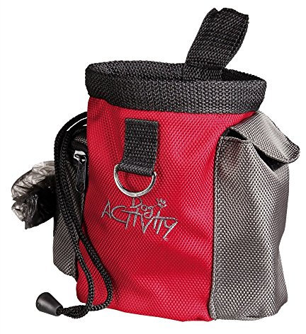 Trixie 32283 Dog Activity Snack-Tasche Baggy 2in1, ø 10 × 13 cm, Sortiert farbe