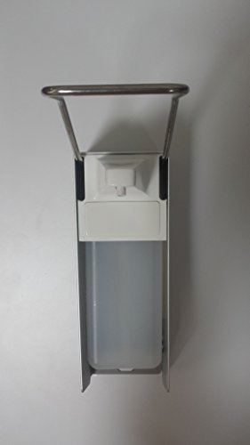 Desinfektionsmittel- und Seifenspender aus Aluminium mit Kunststoffpumpe für 500ml