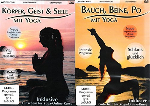 Körper, Geist & Seele + Bauch, Beine Po mit Yoga [2-DVD]