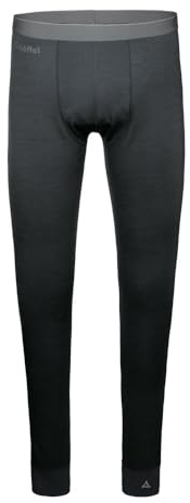 Schöffel Herren Merino Sport Pants long M, temperaturregulierende lange Unterhose, atmungsaktive Thermo Leggings in Wollqualität