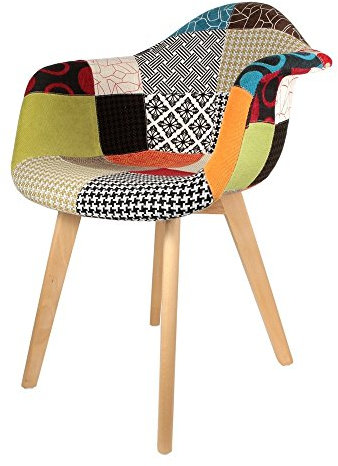 marque The concept Factory Fauteuil Scandinave Patchwork