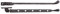 Bulb End Casement Stay - 12 - Black