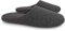 ofoot Pantofole da Donna, Scarpe Antiscivolo in Cotone Lavabile con Memory Foam(Scuro Grigio,EU 38-39)