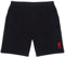 Liverpool FC - Herren Jogging-Shorts aus Fleece - Offizielles Merchandise - Geschenk für Fußballfans - Schwarz - XL
