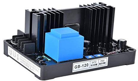 Stabilizzatore, Regolatore di Tensione Automatico, AVR 15A GB-120 380/400VAC per Generatore di Spazzole di Carbone Trifase, Modulo Regolatore di Tensione