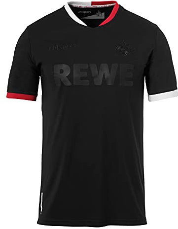 Uhlsport 1.FC Köln Ausweichtrikot 3.Trikot 2021/2022 schwarz, Größe:164