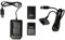 vhbw Kit Play & Charge Compatible avec Microsoft Xbox 360 Manette - 1x Chargeur, 1x câble d'alimentation, 2X Batterie, Noir