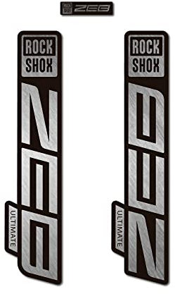 Adesivi compatibili con forcella bici Rock Shox Zeb Ultimate 2021