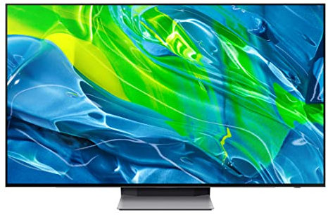Samsung OLED TV - S95B 2022 55 inch Smart TV QD OLED 4K Quantum HDR - Built-in Alexa, Dolby Atmos, LaserSlim Design, 100% Colour Volume & Super Ultrawide Gameview