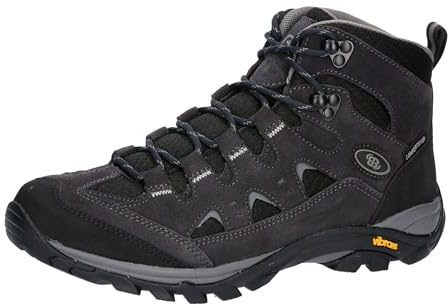 Brütting Herren Wanderstiefel Trekkingstiefel Mount Bear High, anthrazit, 46 EU
