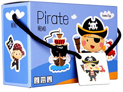 Barbo Toys Little Bright Ones – Memo – Pirat