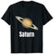 Saturn T-Shirt – Sonnensystem Ring Planet Geschenk Design T-Shirt