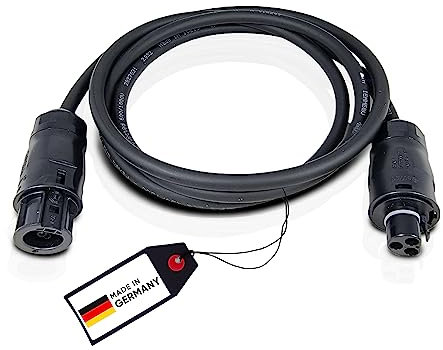 SolX Anschlussleitung - Betteri BC01 Buchse für 1-phasige Wechselrichter Made in Germany 10m