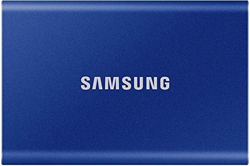 Samsung SSD portable T7 - 1 To - USB 3.2 Gen.2 - SSD externe bleu indigo
