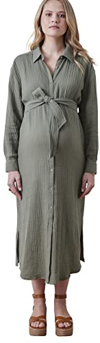 Vertbaudet Hemdblusenkleid aus Musselin, Schwangerschaft & Stillzeit