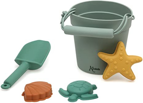Kiokids Jouet De Plage Silicone Vert