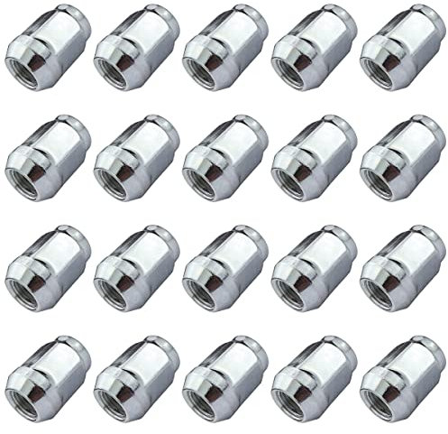 C CARBONADO 20 Stück Radmutter M12x1,5 35mm SW21 Kegelbund Geschlossen Verzinkt