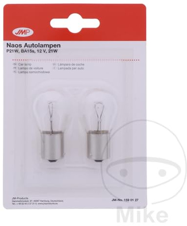 JMP Ampoule, 12 V, 21 W, BA15S