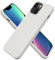 aaaioe Silicone Case Designed for iPhone 13 Mini Case, Ultra Slim Shockproof Protective Liquid Silicone Phone Case with Soft Anti-Scratch Microfiber Lining, 5.4 inch,white