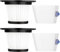 YUETTYY Filtro di ricambio per aspirapolvere senza fili H.Koenig UP600 / H.Koenig UP810, 2/4 pezzi (2)