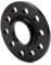 Wheel Spacers 2 Stück Rad Spacer Adapter PCD 5x112 CB 66,5mm 5Lug Für Benz Für Universal Auto 10/12/15/20mm Wheel Spacer Lug Wheel Spacers(2PCS 10mm Black)