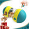KCVV Interactive Dog Toys for Boredom, Rolling Slow -Eating Dog Treat Dispenser, Educational Puppy Toys, Dog Treat Dispenser to Stimulate Dogs' Curiosity and Intelligence, for Entertainment (green)