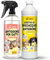 bio-chem Geruchsentferner Set | Katzengeruchsentferner Spray 750 ml + Wäschespülung 1L | Mikrobiologisch & effektiv | Gegen Tiergeruch auf Textilien & Oberflächen