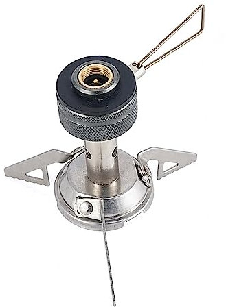 HEMOTON Hornillo de Gas Camping Cocina Portátil de Eficiencia Ligero y Senderismo y Actividades al Aire