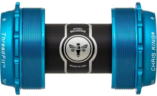 Chris King Innenlager ThreadFit T47-24x, Edelstahl-Lager, Matte Turquoise, ADT2