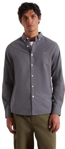 Farah Men's Brewer Ls Bd Longsleeve