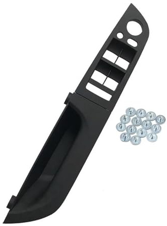 Türgriff Verkleidung Für 3er E90 E91 316 318 320 325 328i 2004–2012 LHD Linker Türinnengriff Ersatz(Schwarz,37.5 High-end)
