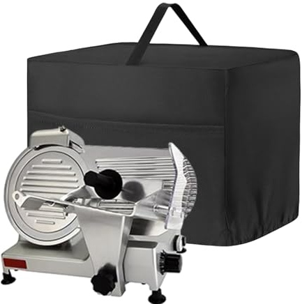 Meat Slicer Cover, 39.8×29×29cm Waterproof Dust Cover for Meat Slicer, Washable Meats Slicers Machine Covers, Splash-Proof Rectangular Kitchen Appliance Covers for Cheese Bread Slicers