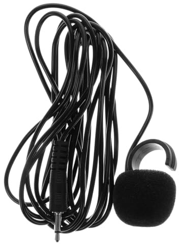 BESPORTBLE Microfono Dinamico per Strumenti con Compatibilità Versatile e Cattura Sonora Precisa in Plastica Abs Nero per Sax e Armonica, per Prove Quotidiane