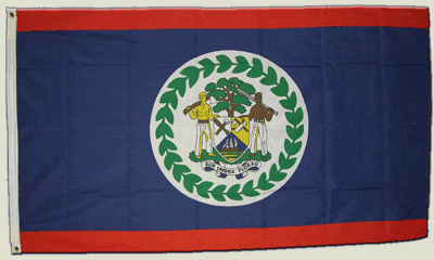 Flagge Belize - 90 x 150 cm