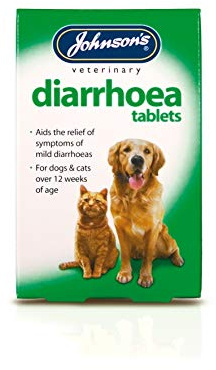 Johnsons Vet Diarrhoea Tablets, Pack of 12, clear