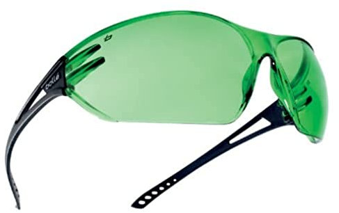 Bolle SLAWPCC2 Slam Glasses Frame Temples Welding Shade Anti-Scratch Lens, Black