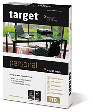 Target Personal Kopierpapier 120g/m² DIN-A4 2000 Blatt Druckerpapier weiß