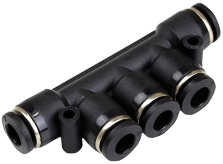 Reptiles-Planet 5 Weg Verteiler zum Rohre, 6 mm Durchmesser