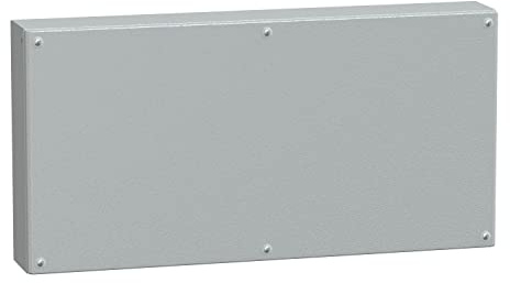 Schneider NSYSBM408012 Flache Gehäuse IP66 IK10 RAL7035, 400 x 800 x 120 mm