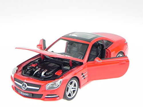 Welly Mercedes R231 SL 500 rot Modellauto 24041 1:24