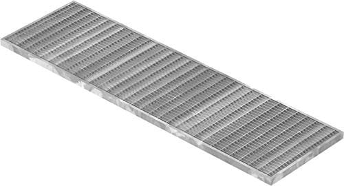 Fenau | Rejilla de acero piso Dimensiones: 290 x 990 x 20 mm - MW: 30 mm / 10 mm (galvanizado en caliente) (Apto para marco: Fenau 300 x 1000 x 23 mm)