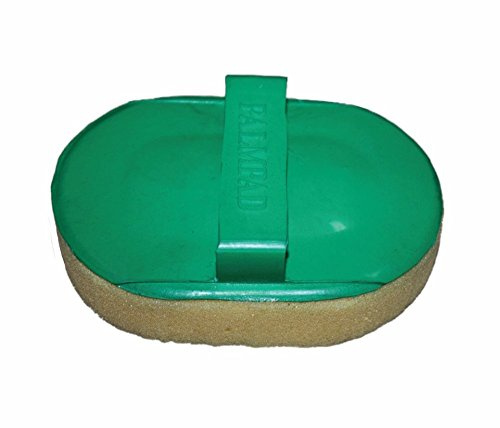 TuffRider Palm Pad with Sponge | Horse Riding Equestrian Care Body Sponge| Size - Large| Color -Green