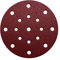 50 x 150mm Sanding Discs Sandpaper 17 Holes Pads GLS51 (Grit 120)